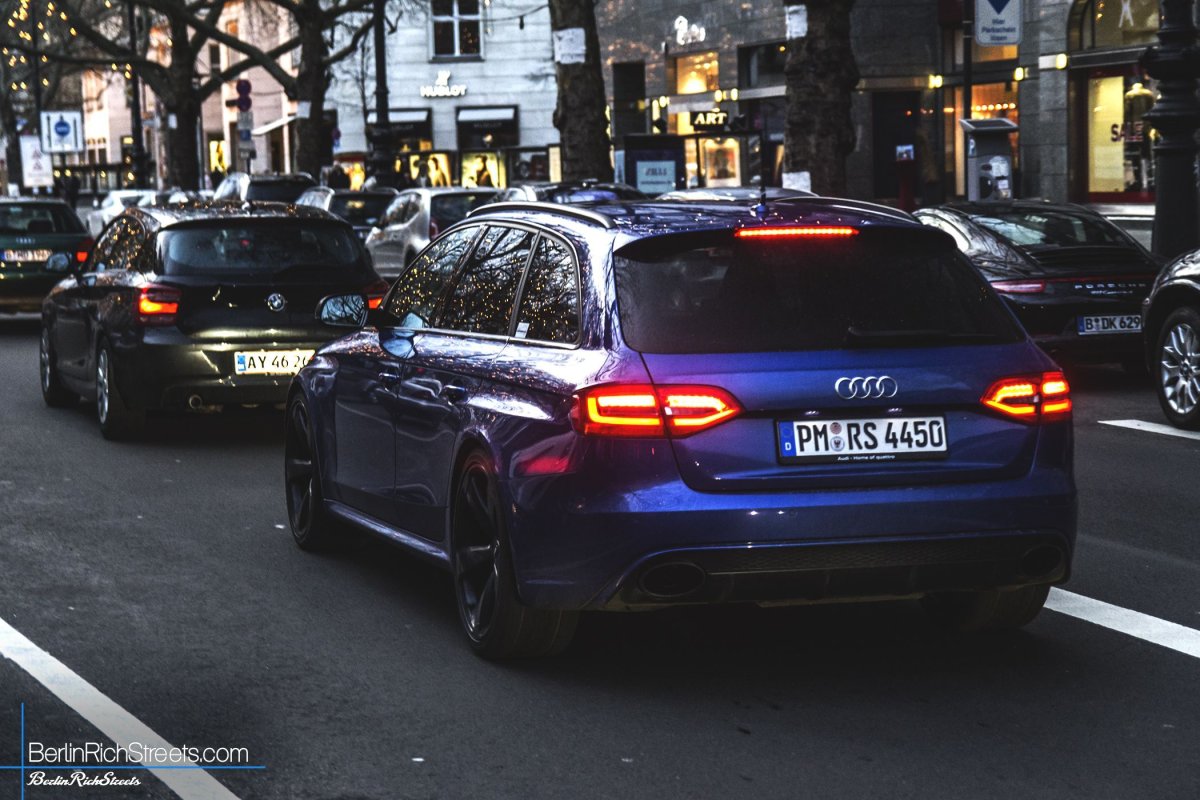 Audi RS4 B8 Avant Nogaro Selection spotted in Berlin — BerlinRichStreets